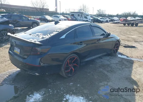 2021 Honda Accord Sport 2.0T из США, поврежденный, VIN 1HGCV2F30MA000478